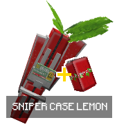 Backpack Sniper case Lemon Red