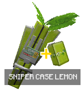 Backpack Sniper case Lemon Green