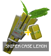 Backpack Sniper case Lemon Yellow